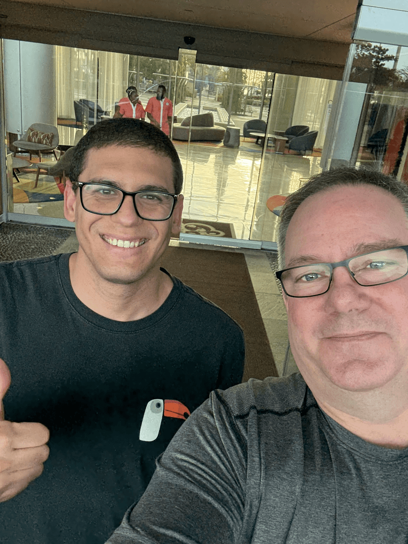 Felipe Sarkis meets Grady Graham in the USA!